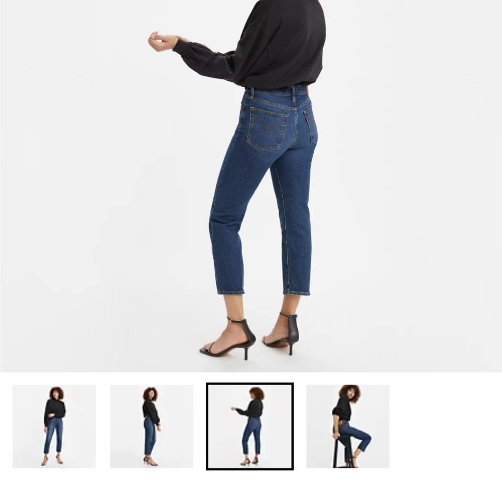Levi's Jeans - Wedgie Straight Fit Jeans - Fits like 00/23